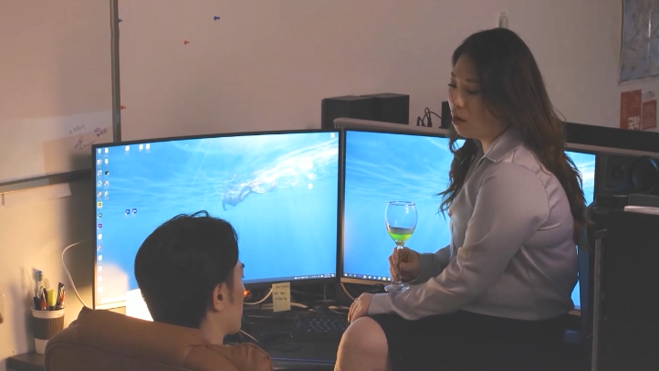 Chuyến công tác cùng nữ nhân viên mớim